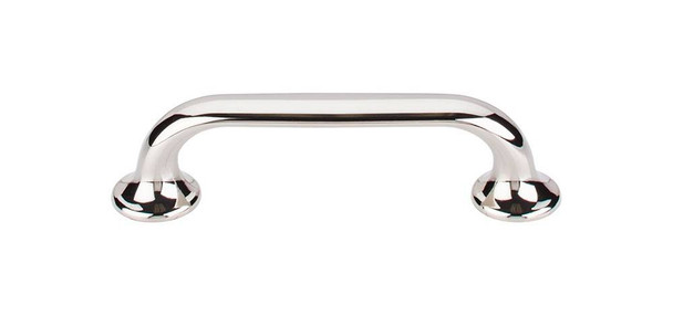 3-3/4" CTC Oculus Oval Pull - Polished Nickel