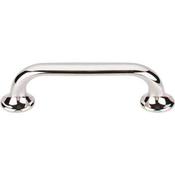3-3/4" CTC Oculus Oval Pull - Polished Nickel