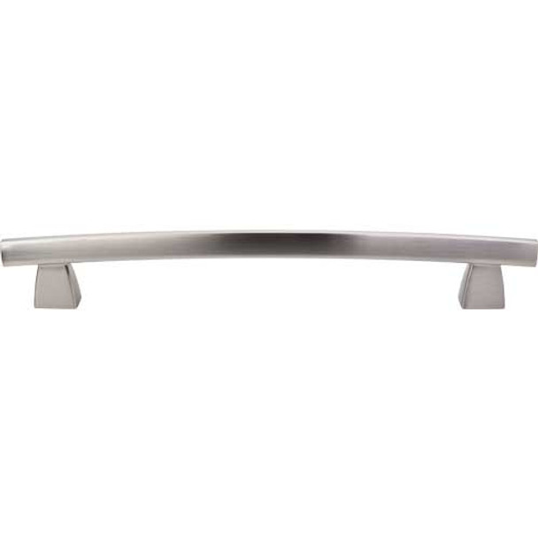 12" CTC Arched Appliance Pull - Brushed Satin Nickel