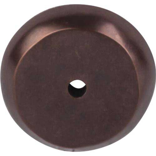 1-1/4" Dia. Round Aspen Backplate - Mahogany Bronze