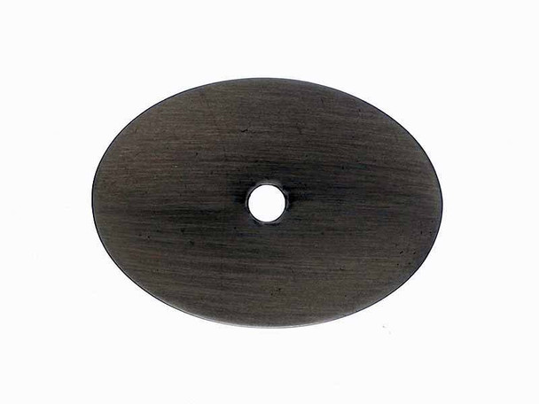 1-3/4" Oval Sanctuary Backplate Large - Brushed Satin Nickel