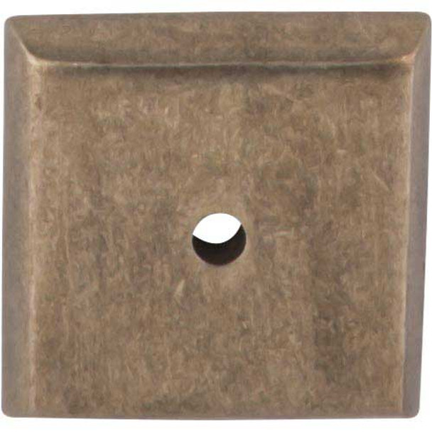 1-1/4" Square Aspen Backplate - Light Bronze