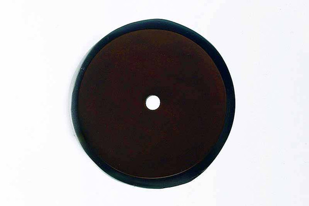 1-3/4" Dia. Round Aspen Backplate - Mahogany Bronze