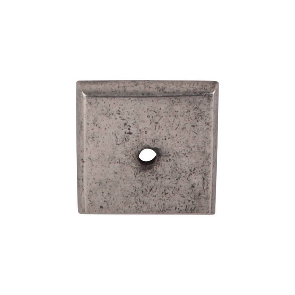 1-1/4" Square Aspen Backplate - Silicon Bronze Light