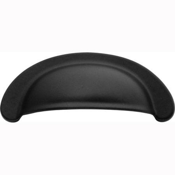 2-3/4" CTC Modus Cup Cabinet Pull - Matte Black