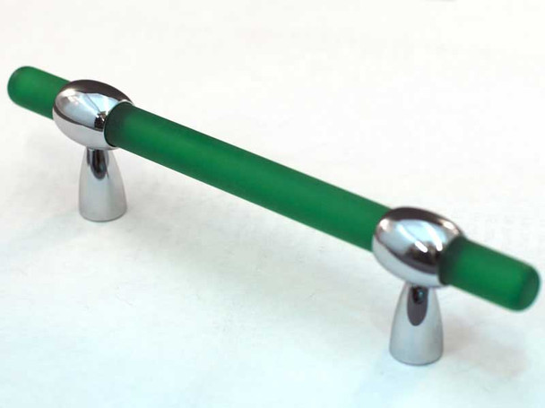 3"/4" CTC Adjustable Round Green Athens Pull