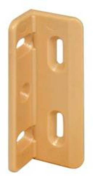 Kolbe Korner, plastic, light maple, 19 x 51mm, 50 piece package, includes cover caps and screws