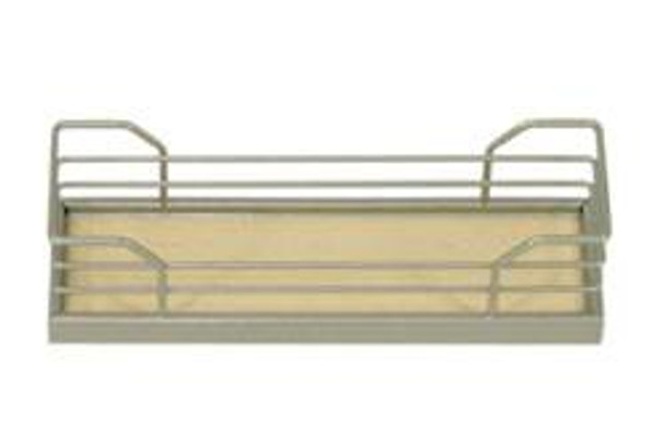 Tray Set Arena, steel, champagne / maple, 3 x 9 7/8 x 2 3/4"