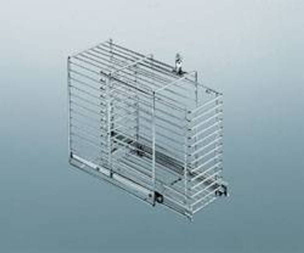 Base Storage Unit Lockable, steel, chrome-plated