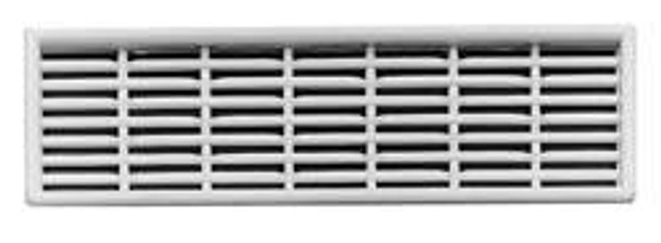 Ventilation Grill, plastic, white, 227 x 68mm