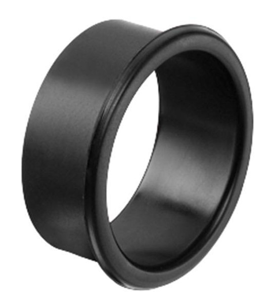 Ventilation Ring, plastic, black, diameter 38mm