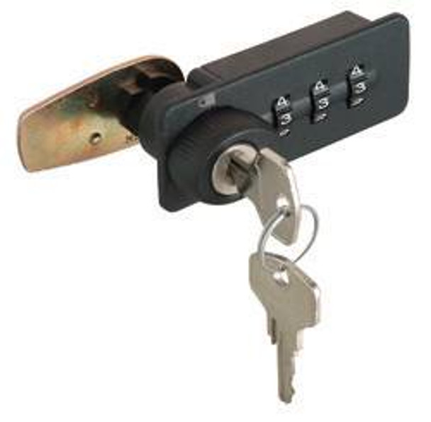 Combi-Code Lock 1153, horizontal, right, black