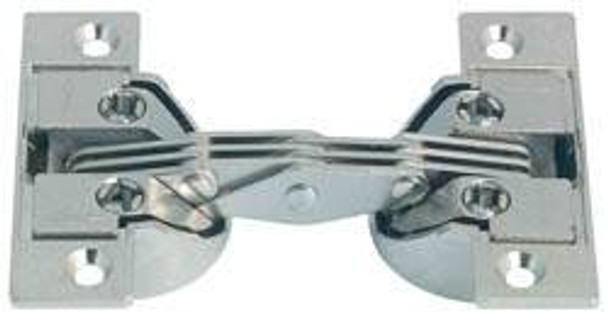 Miter Flap Hinge, zinc, nickel-plated, 90degree