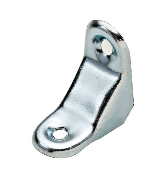 Corner Bracket, steel, zinc plated, 22 gauge