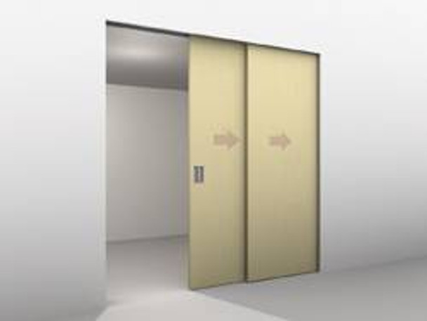 HAWA Telescopic 80/2 Fitting Set, two panels