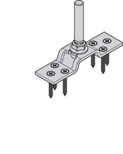 HAWA-Junior 250/A Suspension Plate with bolt and screw