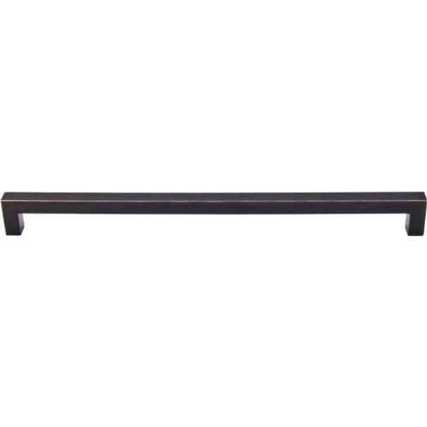 12" CTC Square Bar Pull - Tuscan Bronze