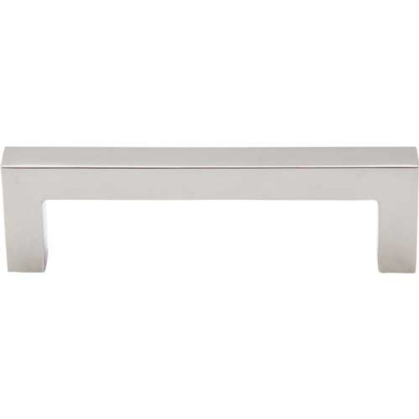 3-3/4" CTC Sqaure Bar Pull - Polished Nickel