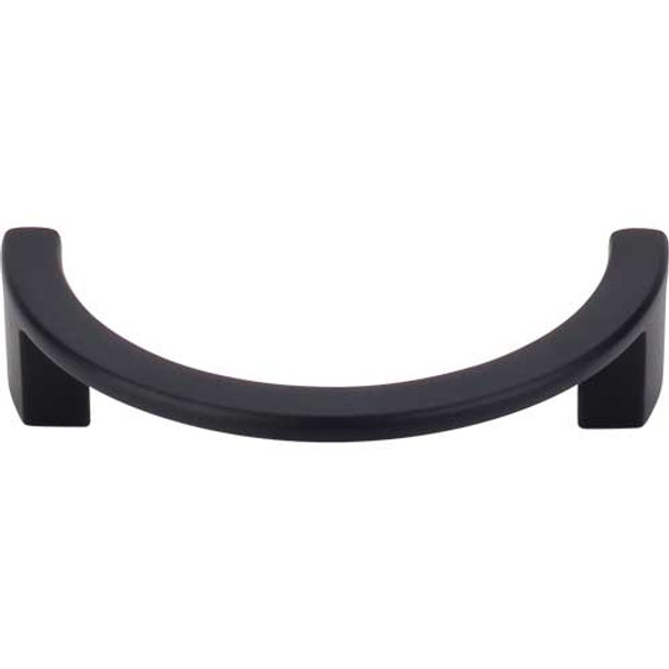 3-1/2" CTC Half Circle Open Pull - Flat Black