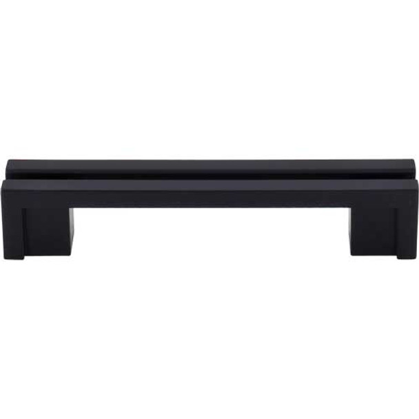 3-1/2" CTC Sanctuary Flat Rail Pull - Flat Black