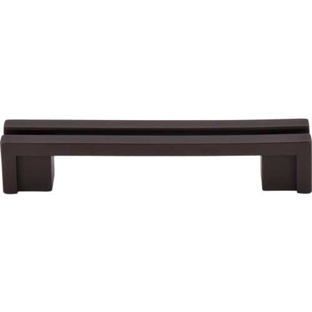 3-1/2" CTC Sanctuary Flat Rail Pull - Oil-rubbed Bronze