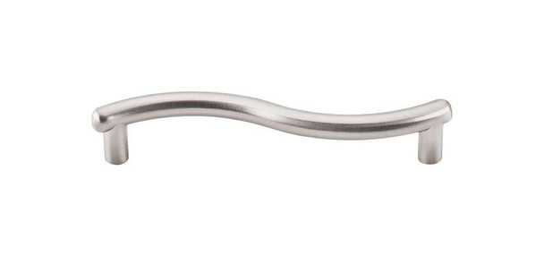 3-3/4" CTC Spiral Pull - Brushed Satin Nickel