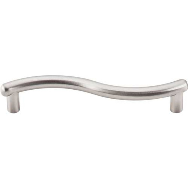 3-3/4" CTC Spiral Pull - Brushed Satin Nickel