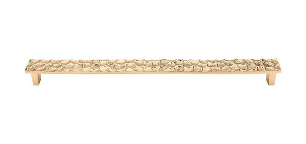 12-9/16" CTC Cobblestone Pull - Brass