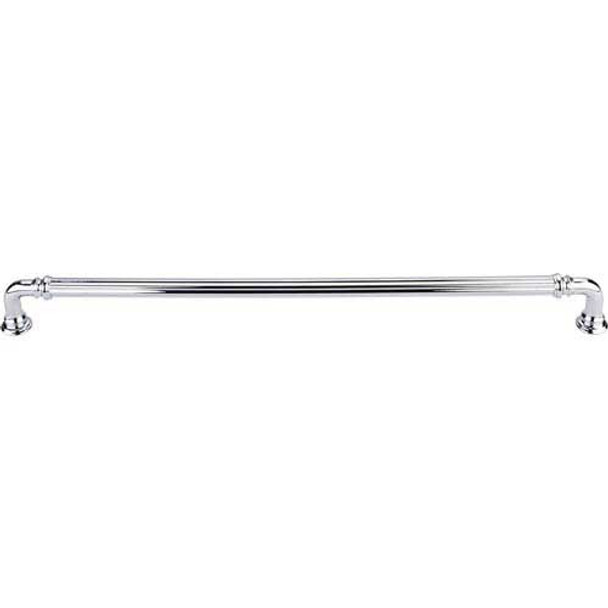 12" CTC Reeded Pull - Polished Chrome