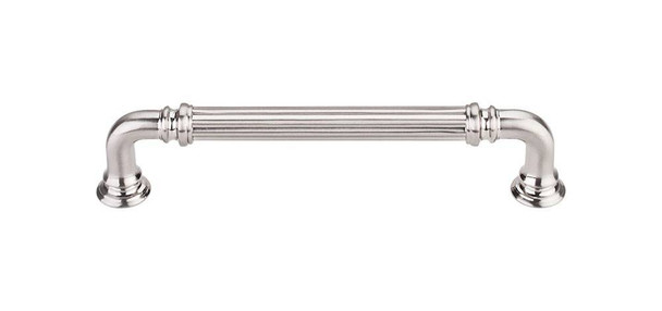 5" CTC Reeded Pull - Brushed Satin Nickel