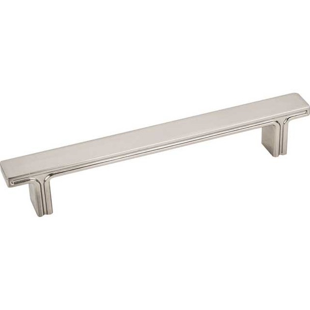 128mm CTC Anwick Rectangular Pull - Satin Nickel