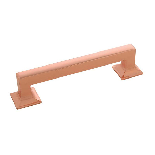 128mm CTC Studio Collection Cabinet Pull - Polished Copper