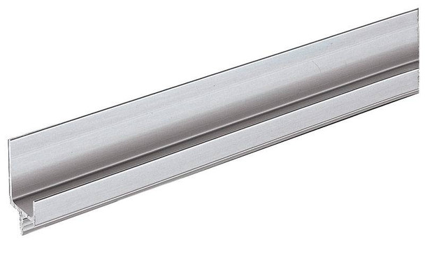 2500mm L-style Aluminum Continuous Handle - Satin Aluminum