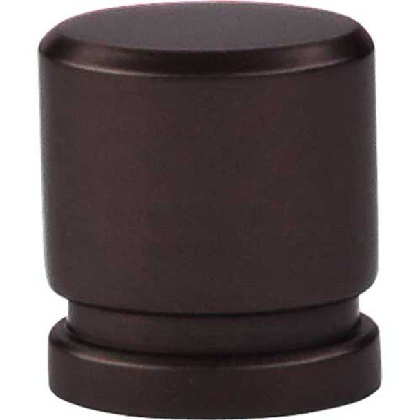 1" Dia. Oval Sanctuary Knob Small - Oil-rubbed Bronze