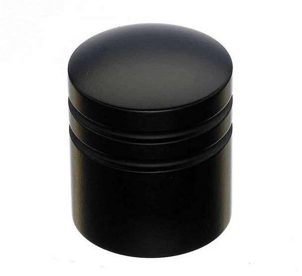 1" Dia. Stacked Knob - Flat Black