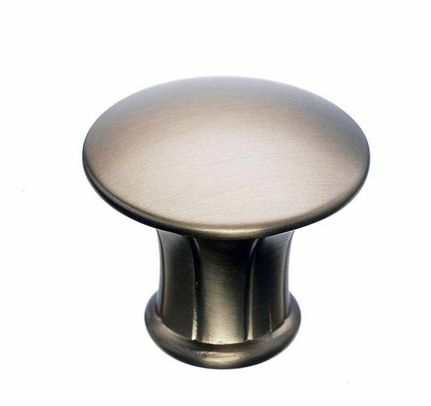 1-1/4" Dia. Lund Knob - Brushed Bronze