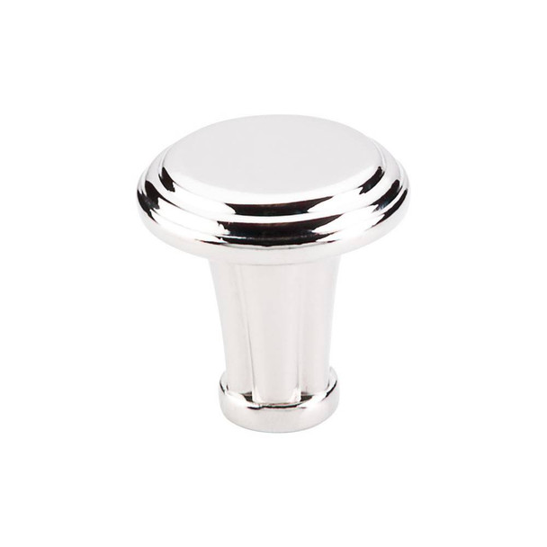 1-1/4" Dia. Luxor Knob Large - Polished Nickel