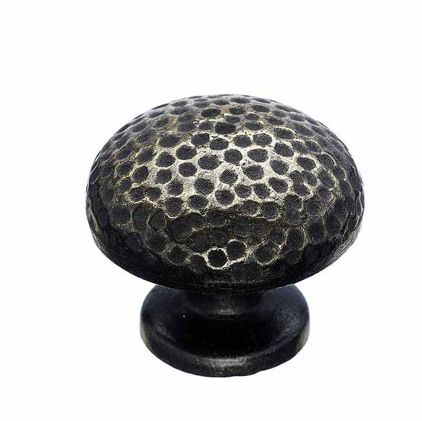 1-1/4" Dia. Warwick Knob - Dark Antique Brass