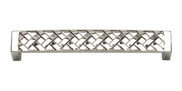 128mm CTC Lattice Pull - Polished Nickel