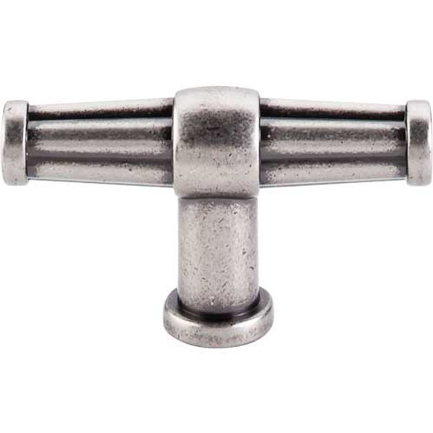 2-1/2" Luxor T-Handle - Pewter Antique