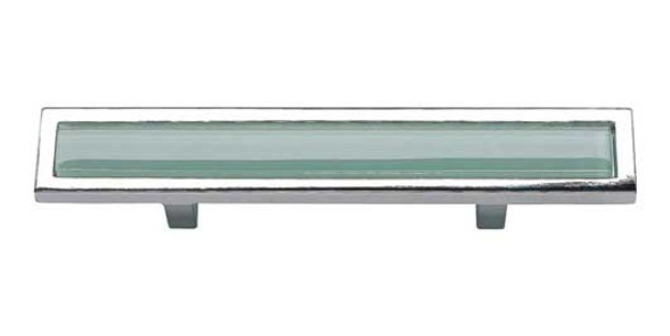 3" CTC Green Spa Pull - Polished Chrome