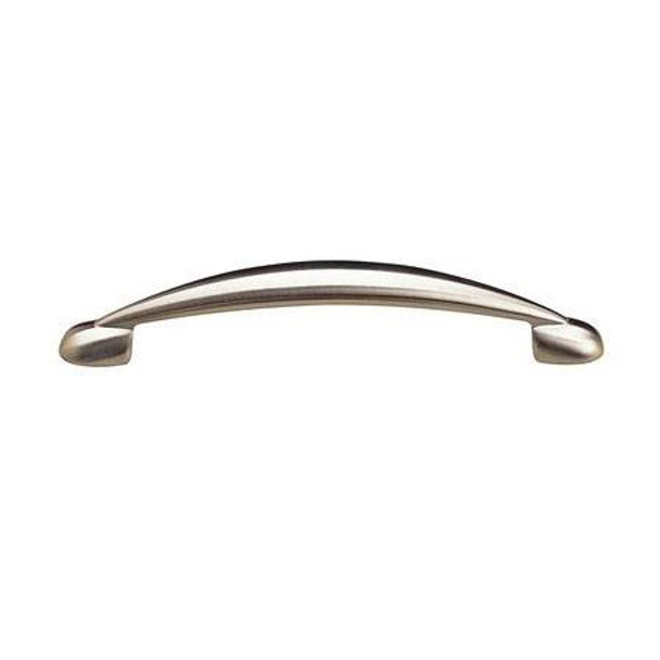 160mm CTC Contemporary Collection Oval Base Pull - Brushed Nickel