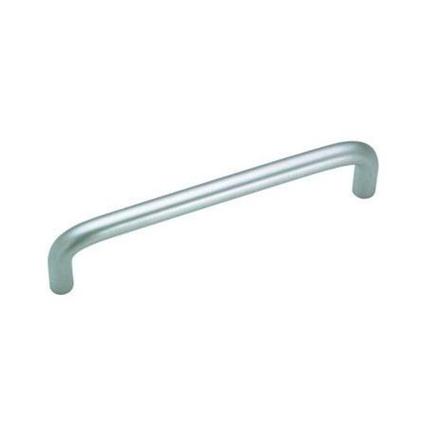 4" CTC Urban Expression Thin Rounded Wire Pull - Brushed Nickel