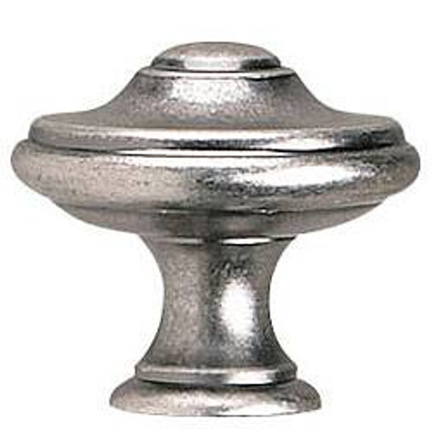35mm Dia. Classic Provencale Inspiration Collection Round Knob - Burnished Brass