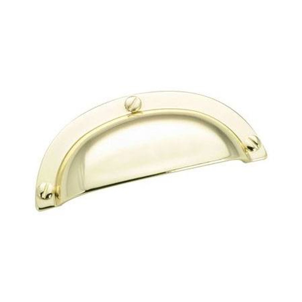 64mm CTC Transitional Style Cup Pull - Brass