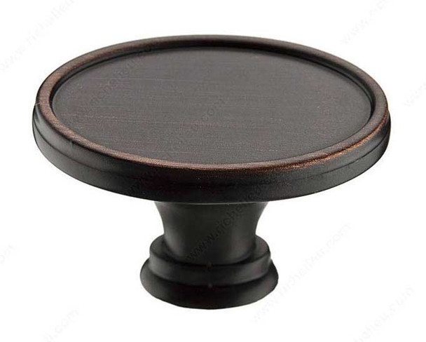 39mm Trasitional Expression Oval Knob - Oil Rubbed Bronze
