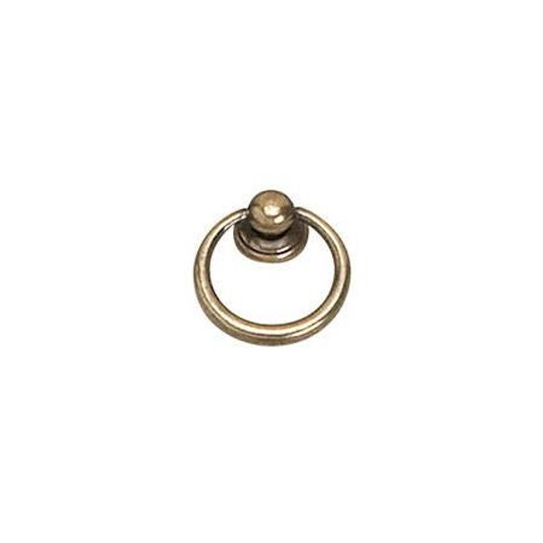 33mm Classic Inspiration Brass Ring Pull - Burnished Brass