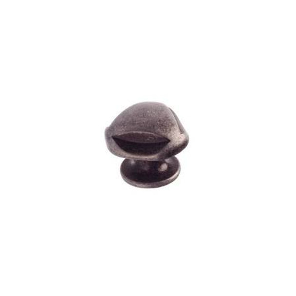 28mm Country Style Indented Knob - Anthracite