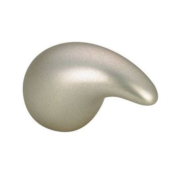 38mm Eclectic Expression Plastic Finger Knob - Satin Nickel