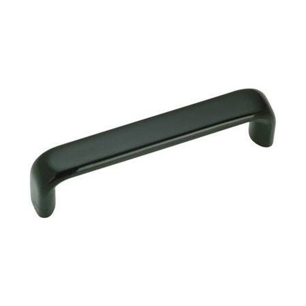 96mm CTC Eclectic Expression Plastic Cabinet  Pull - Black